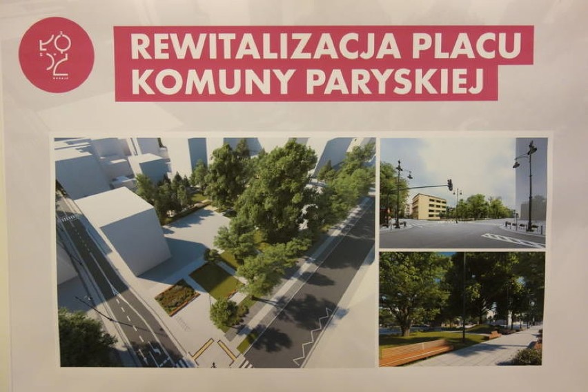 Plac Komuny Paryskiej w Łodzi zostanie zrewitalizowany [WIZUALIZACJE]