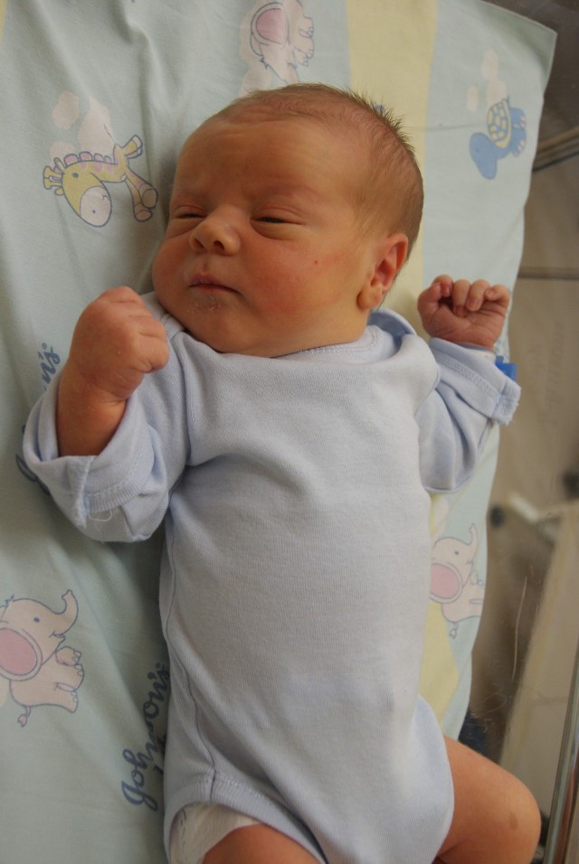 Igor Gabryś. Syn Marzeny i Artura urodził się 24 czerwca. Ważył 4 kg i miał 56 cm.