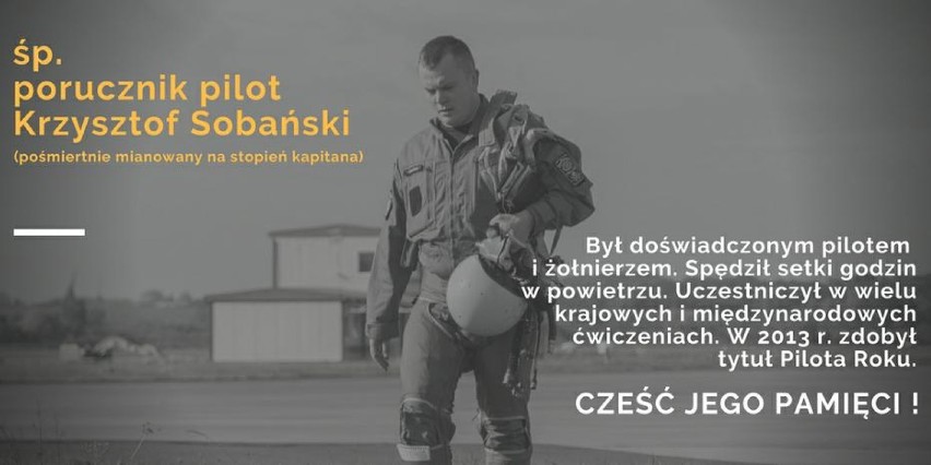 Pruszcz Gd. Pogrzeb kpt. pil. Krzysztofa Sobańskiego po katastrofie MiG-a 29 [ZDJĘCIA]. "Wierny do końca przysiędze"