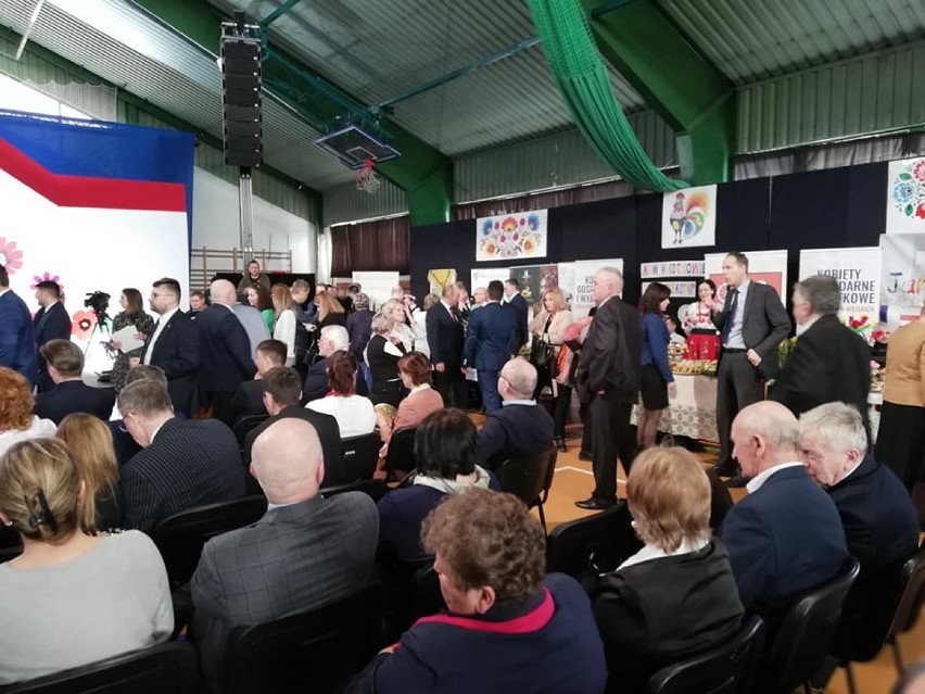 Reprezentacja gminy Widawa też uczestniczyła w Ogólnopolskim Dniu Sołtysa w Łowiczu [zdjęcia]