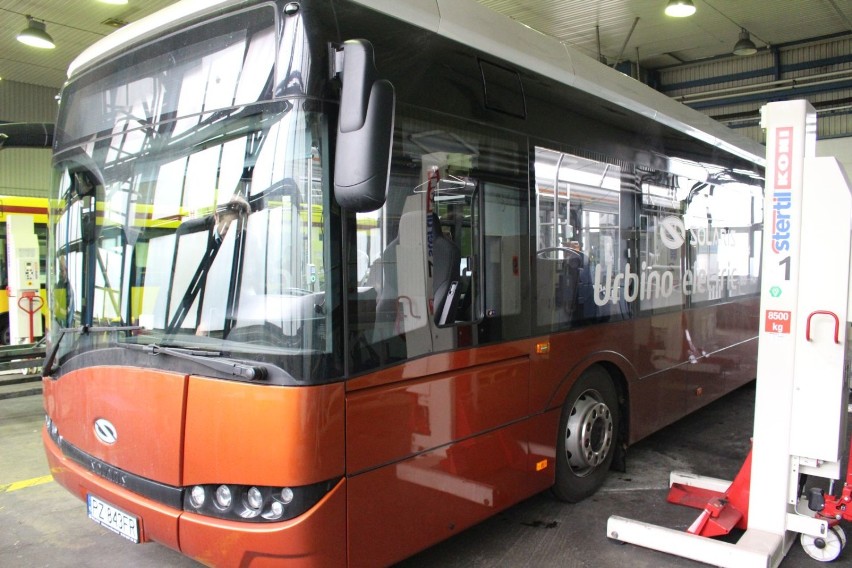 MPK Łódź testuje autobus elektryczny Solaris Urbino