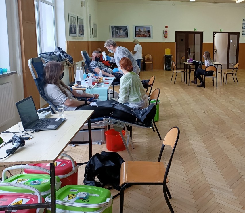 Kolejna akcja krwiodawstwa uczniów Zespołu Szkół w Libiążu