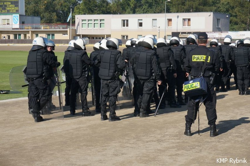 Ćwiczenia policji w Rybniku