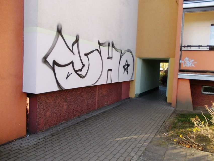 Kto odpowie za namalowanie graffiti na ścianach bloków? 