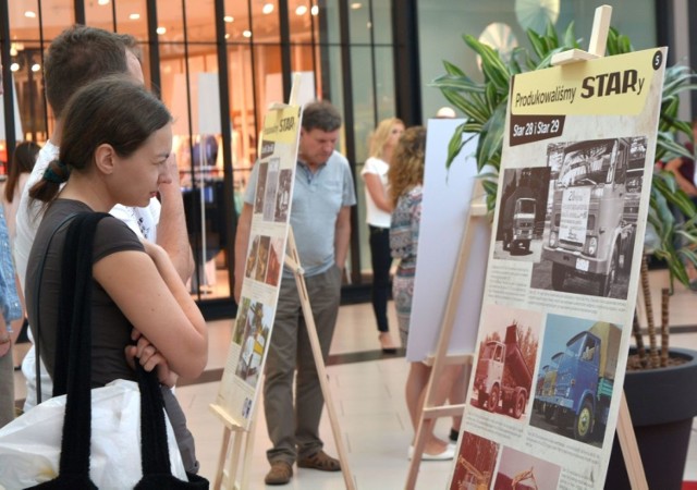 Wystawa „Produkowaliśmy STARY” prezentowana jest w Centrum Galardia.