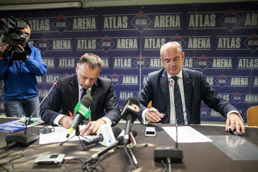 Atlas Arena nie zmienia sponsora