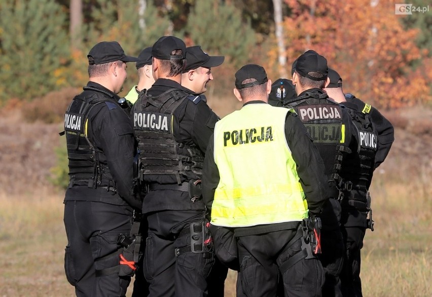 Policjanci z Niemiec i Polski ścigają porywacza. Specjalne ćwiczenia [ZDJĘCIA, WIDEO]