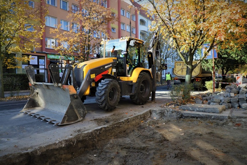 Przebudowa przejść dla pieszych przy ul. Robotniczej.