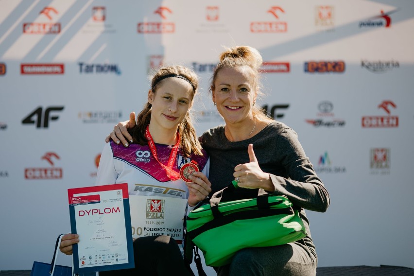 Julia Gruchała Mistrzynią Polski U16 w biegu na 1000 m
