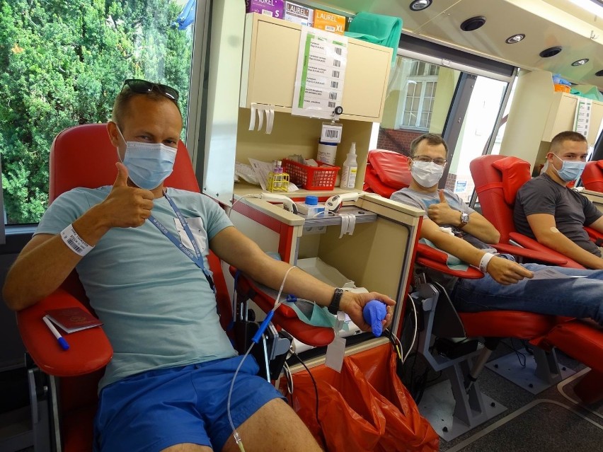 W Chełmnie wczoraj (15.07.2021) można było oddać krew