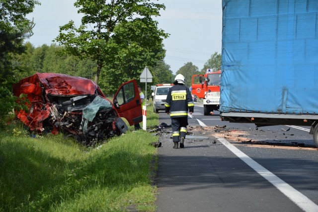 Śmiertelny wypadek pod Szczercowem