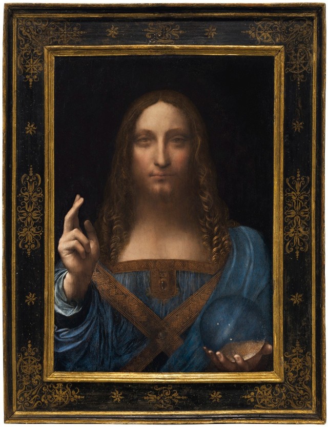 NAJDROŻSZY OBRAZ ŚWIATA

cena: 450 mln USD

Zbawiciel świata (Salvator Mundi)
Obraz namalowany w latach 1506–1513 przez Leonarda da Vinci dla króla Francji Ludwika XII, w listopadzie 2017 roku pobił wszelkie rekordy sprzedaży - w nowojorskim oddziale Christie’s został kupiony za zawrotną sumę 450 mln dolarów.