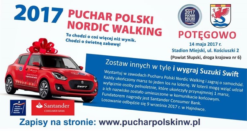 Potęgowo. Puchar Polski w Nordic Walking