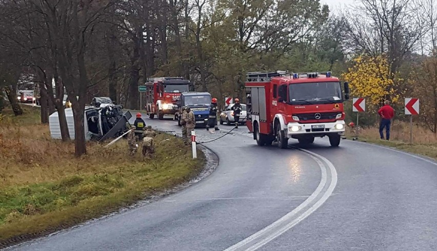 Do poważnego wypadku doszło w piątek 10 listopada w Gorzupi...