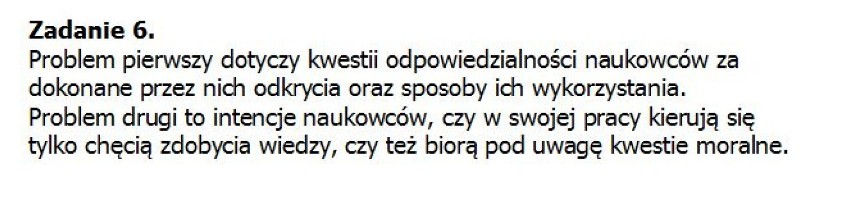 Język polski - matura 2013 - odpowiedzi