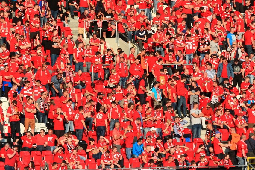 Derby Łodzi. Kibice na meczu Widzew Łódź - ŁKS Łódź [ZDJĘCIA]