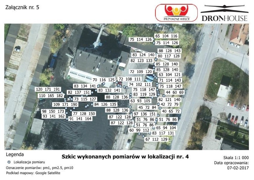 Dron wskazał największych trucicieli w Kielcach (zdjęcia)