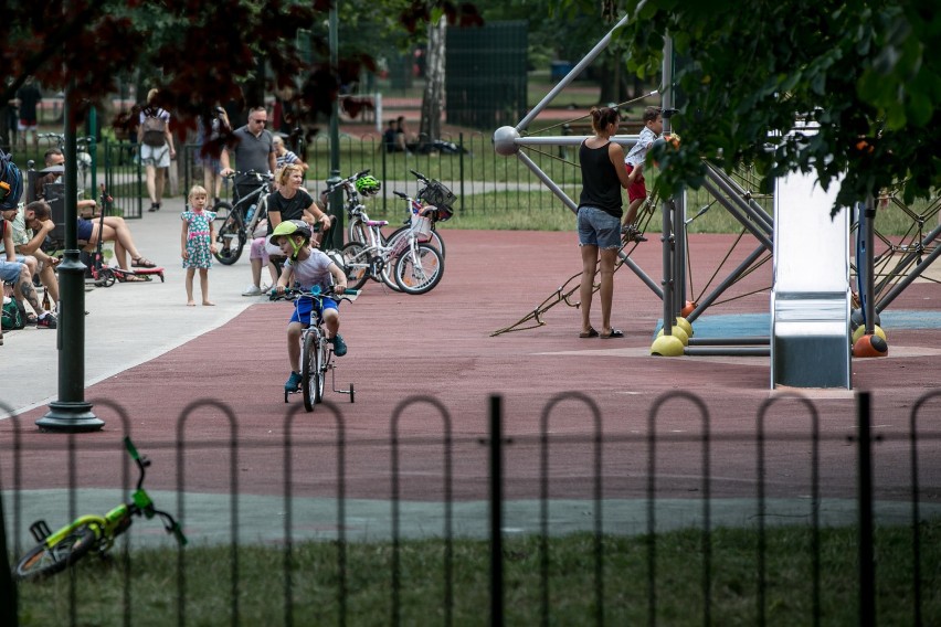 Kraków. Odpoczynek i rekreacja. Tak było dziś w parku Jordana [ZDJĘCIA]