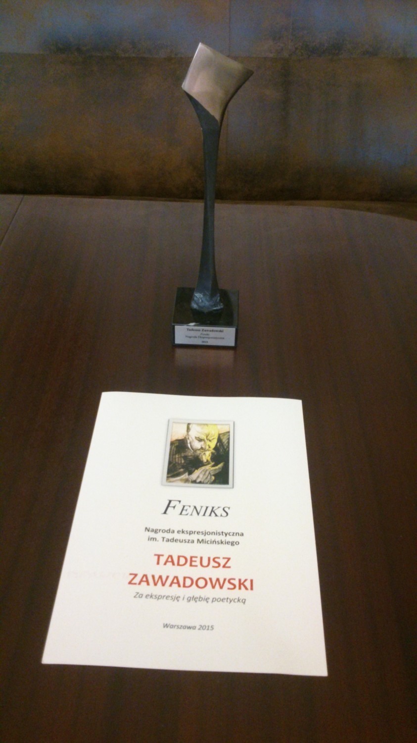 Nagroda dla Tadeusza Zawadowskiego