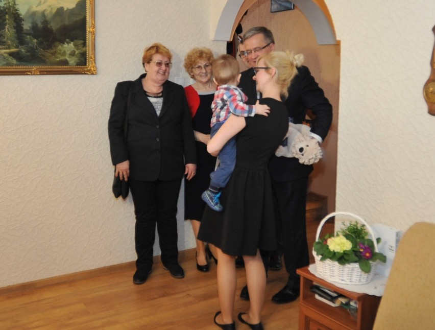 Bronisław Komorowski w Starogardzie spotkał się z rodziną