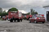 Gmina Nowy Dwór Gdański. Pożar budynku byłego PGRu