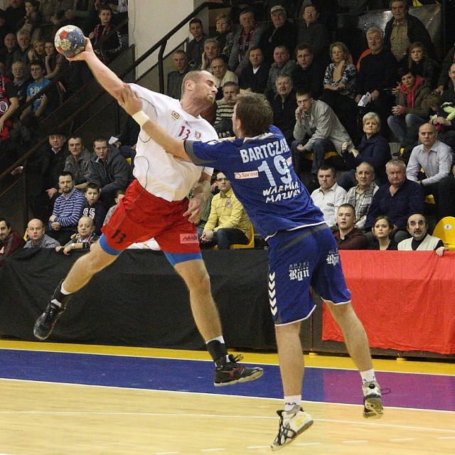 Przemysław Rosiak w meczu z Warmią zdobył 2 bramki