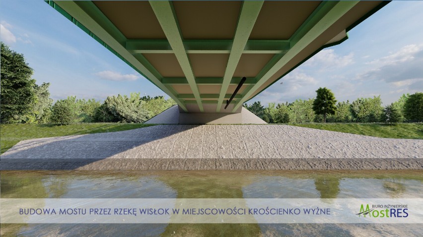 Ruszyła budowa nowego mostu na Wisłoku w Krościenku Wyżnym. Są utrudnienia w ruchu