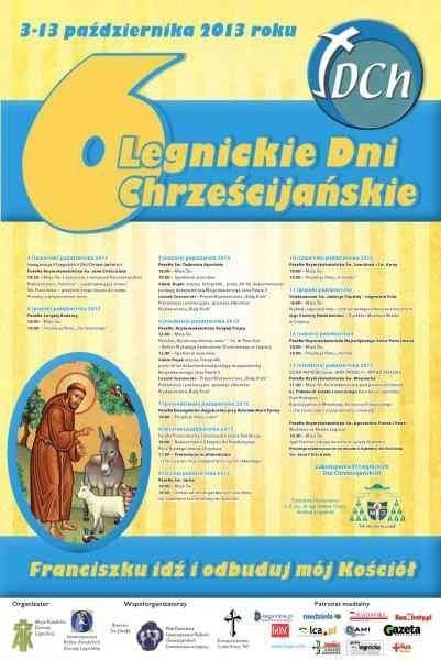 VI Dni Chrześcijańskie w Legnicy - program