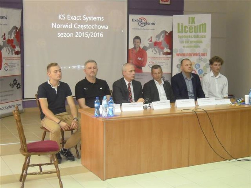 Exact Systems sponsorem Norwida Częstochowa