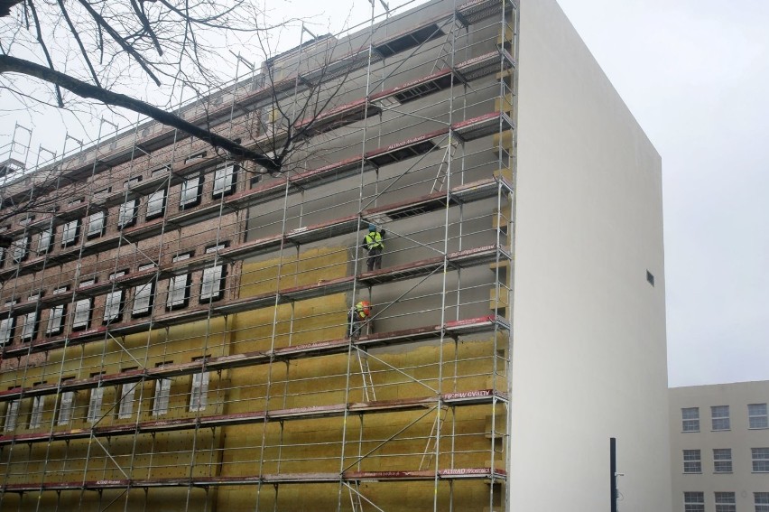 Jak idą prace przy nowej siedzibie Urzędu Marszałkowskiego w Szczecinie? Zaglądamy na budowę. ZDJĘCIA