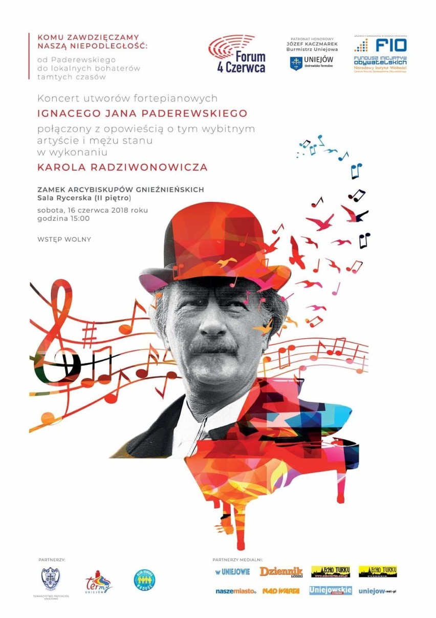 Fortepianowy koncert na 100-lecie niepodległości w Uniejowie już w sobotę