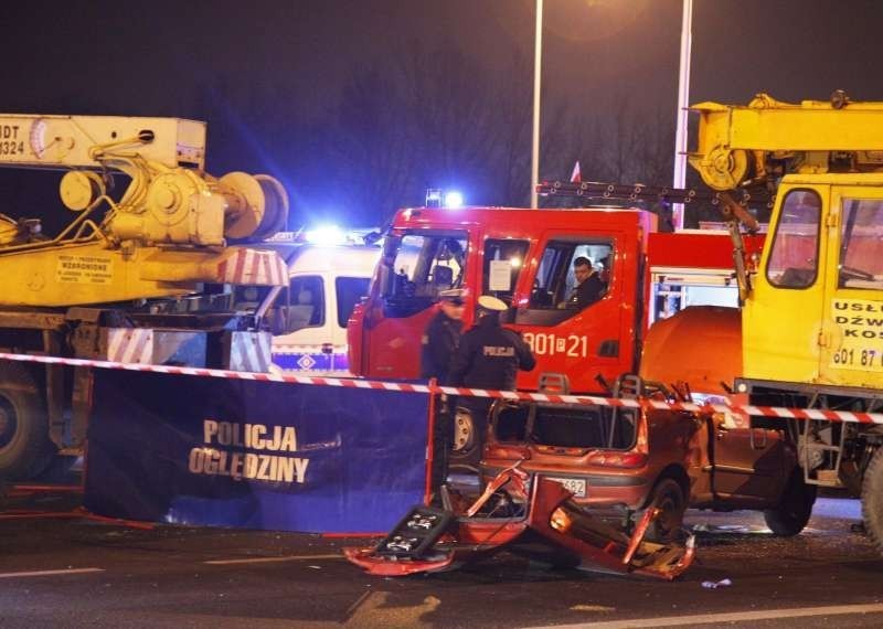 Poznań: Śmiertelny wypadek na ulicy Hlonda [ZDJĘCIA]
