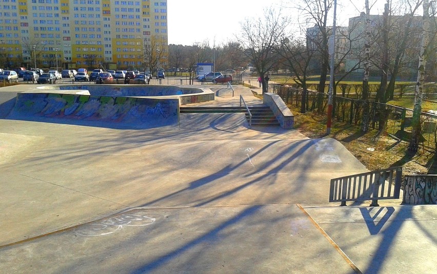 Skatepark tor dla miłośników ekstremalnej jazdy na Rubinkowie I