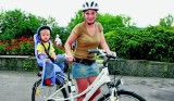 Z mamą na rowerze