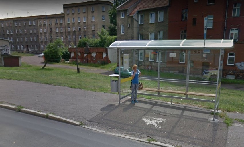 Google Street View na Podgórzu w Wałbrzychu