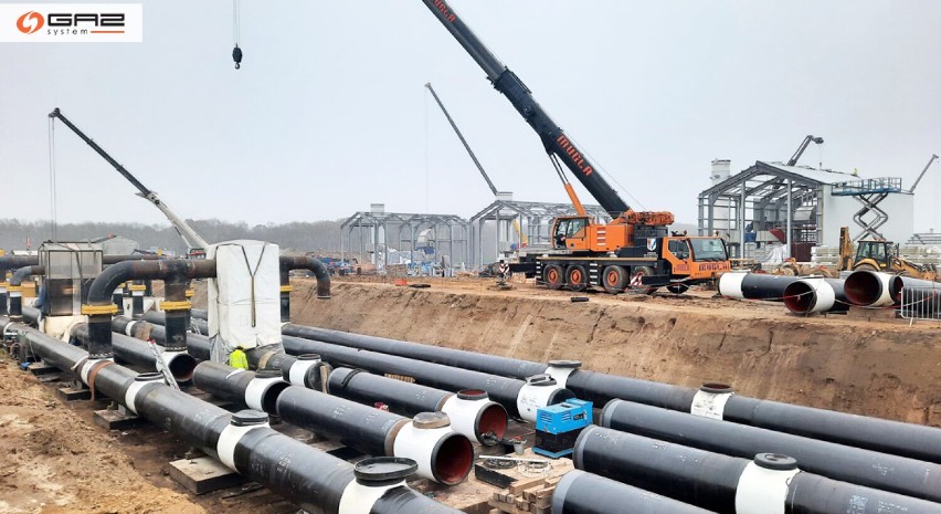 Rozbudowa tłoczni gazu pod Goleniowem zbliża się ku końcowi. Istotny element Baltic Pipe