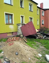 Wszczęto śledztwo po wybuchu gazu w bloku w Sławnie