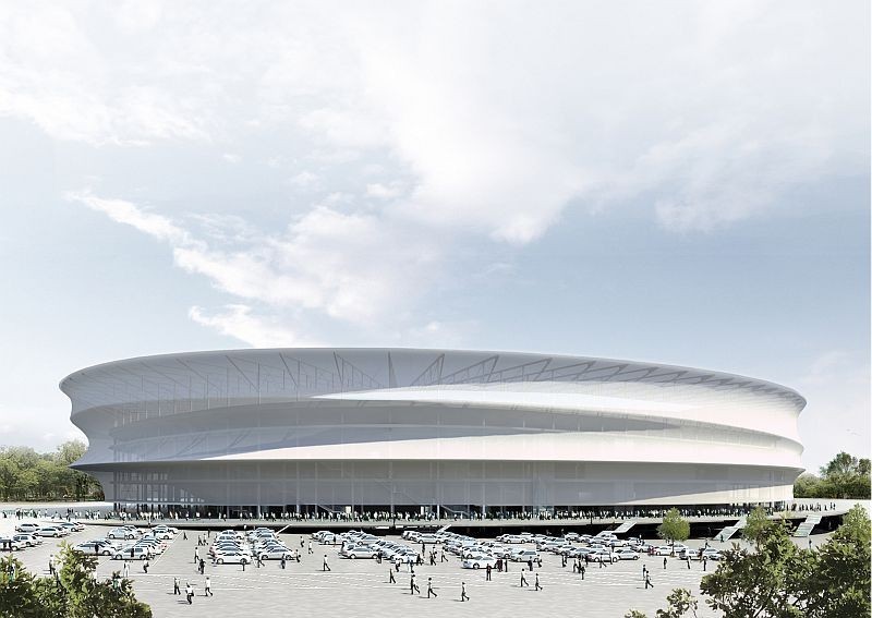 Projekt stadionu przygotowała firma JSS Architekci