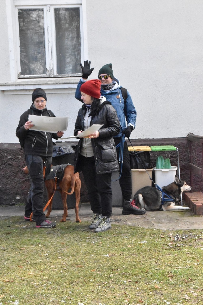 Wielkopolski Dogtrekking na Łęgach Mechlińskich: uczestnicy wyruszyli na 15 km trasę w poszukiwaniu punktów kontrolnych