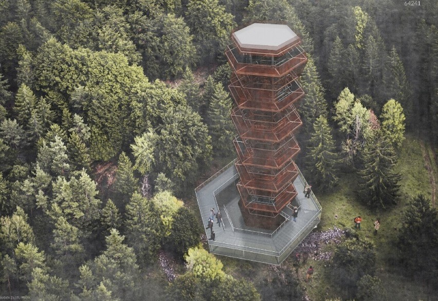 Budowa wieży widokowej w Parku Sobieskiego o wysokości 34...