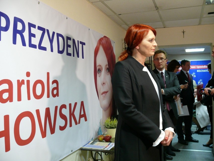 Październik 2014- Mariola Czechowska podczas otwarcia...