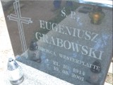 Na cmentarzu w Wałbrzychu spoczywa Eugeniusz Grabowski - obrońca Westerplatte