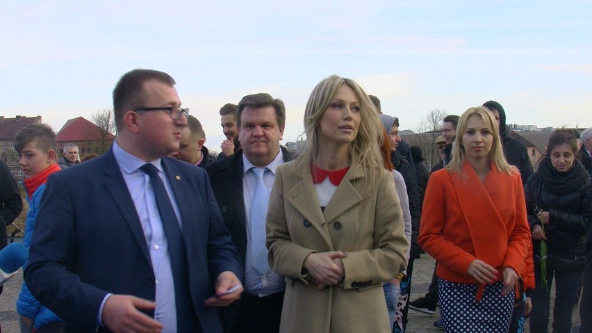 Kandydatka na prezydenta Polski Magdalena Ogórek odwiedziła Gorzów (ZDJĘCIA)