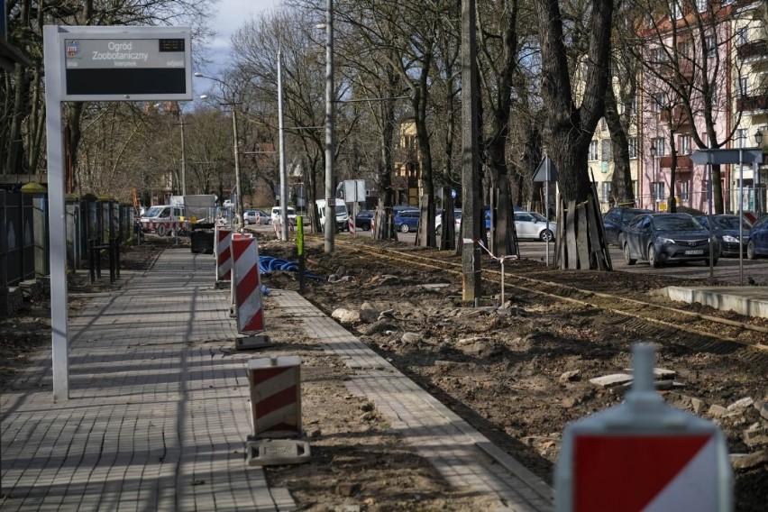Modernizacja torowiska w ciągu ulicy Bydgoskiej