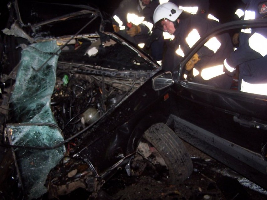 Wypadek w Markajmach. Kierowca zginął na miejscu