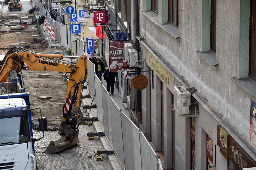 Trwa remont ulicy Mickiewicza a w kolejce czeka Stróżowska