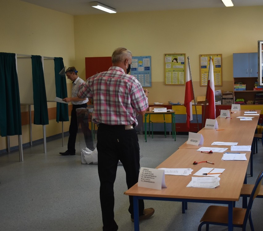 Mieszkańcy gminy Chocz głosują w wyborach prezydenckich