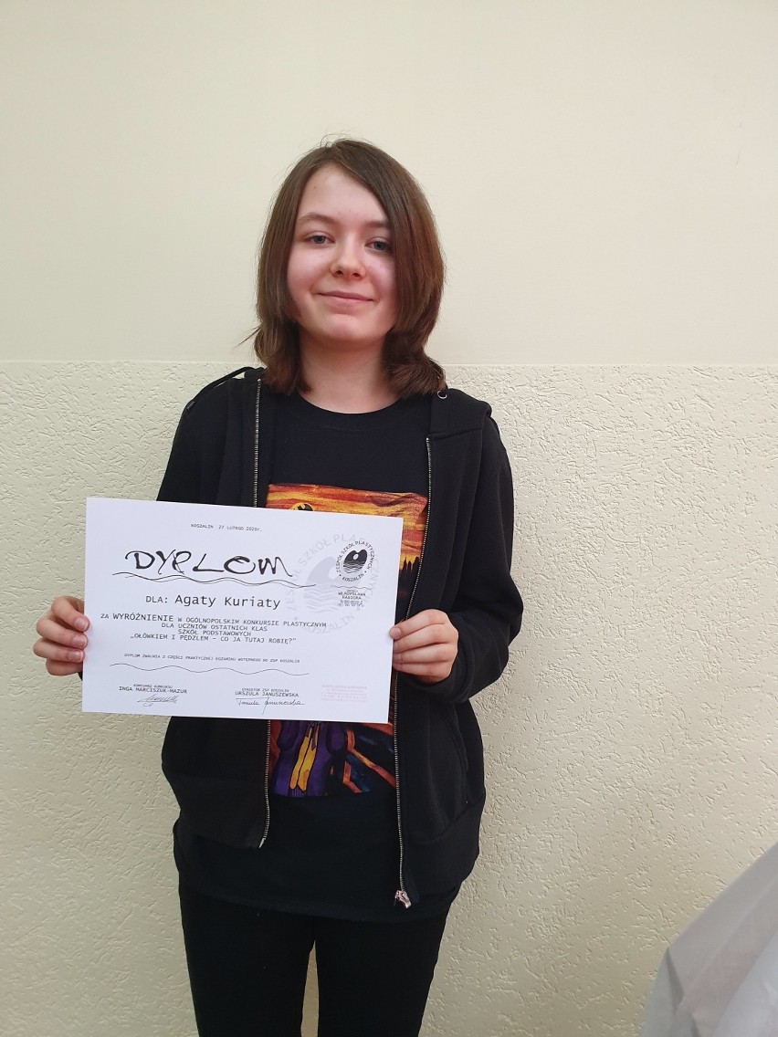 Uczennica darłowskiej "Trójki" w ścisłym gronie finalistów ogólnopolskiego konkursu 