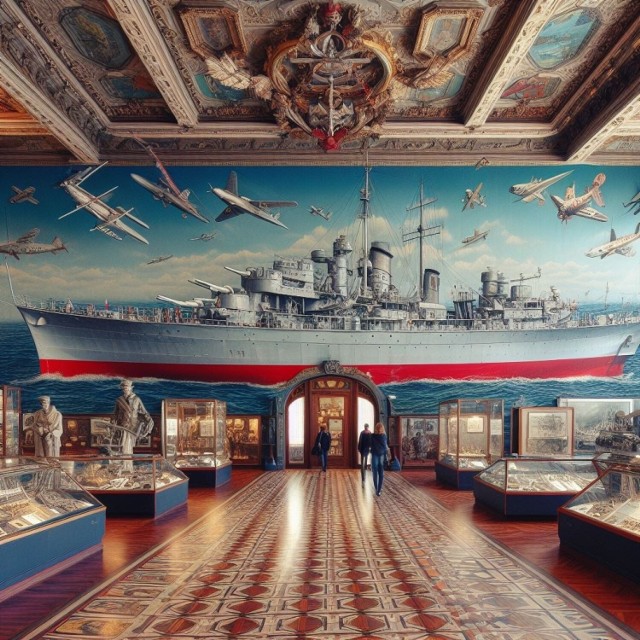 Jedna z koncepcji Muzeum Marynarki Wojennej.