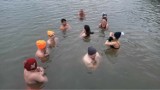 Morsowanie Endorfiny w Kazimierzy Wielkiej. Ostatnie było wyjątkowe. Miłośnicy lodowatej kąpieli mają teraz łatwiej. Zobaczcie zdjęcia